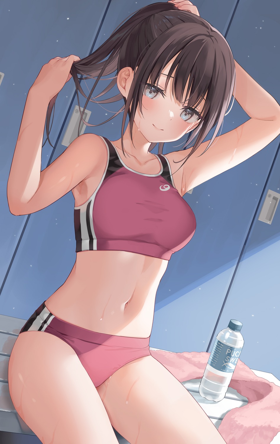 Kurasawa Moko Buruma Gym Uniform Wet 1063722 Yandere 